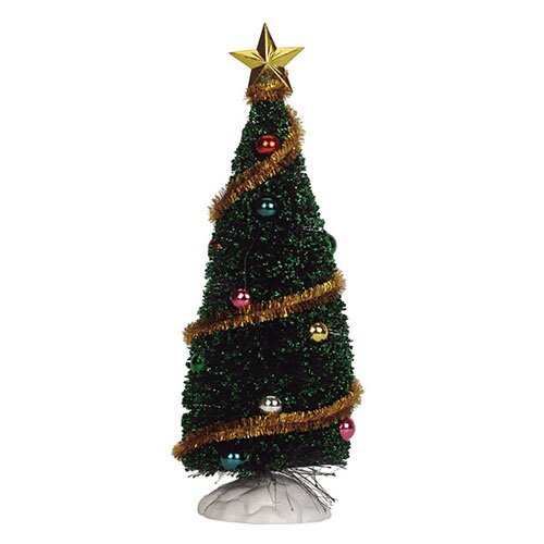 Lemax Sparkling green christmas tree M