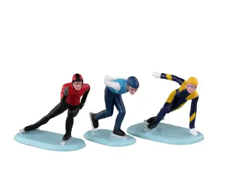 Lemax Speed Skaters 3 st.