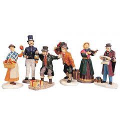 Lemax Townsfolk Figurines - set of 6