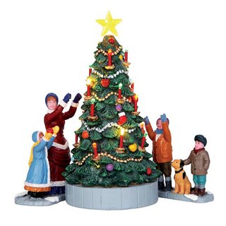 Lemax Village Tree - set of 3