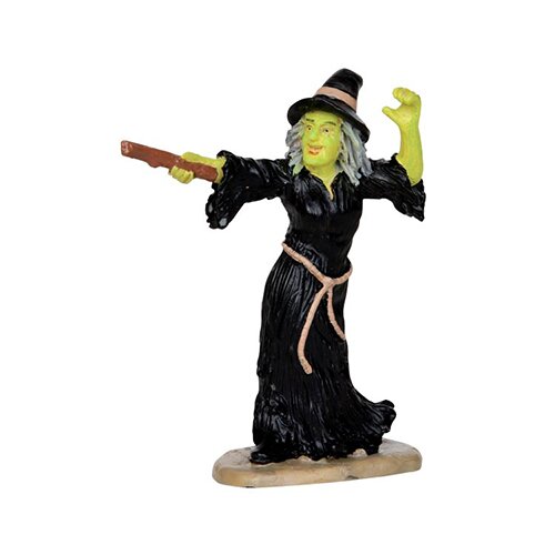 Lemax Witch Casts Spell