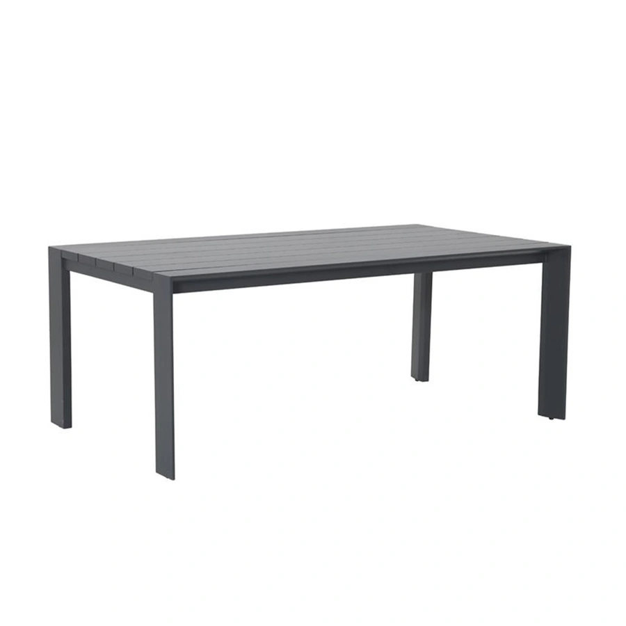 Garden Impressions Levanto Tuintafel Carbon Black - 170x100 cm - afbeelding 1