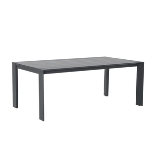 Garden Impressions Levanto Tuintafel Carbon Black - 170x100 cm - afbeelding 1