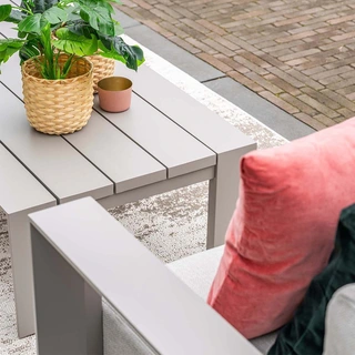 Garden Impressions Levanto Salontafel Taupe - 140 cm - afbeelding 4