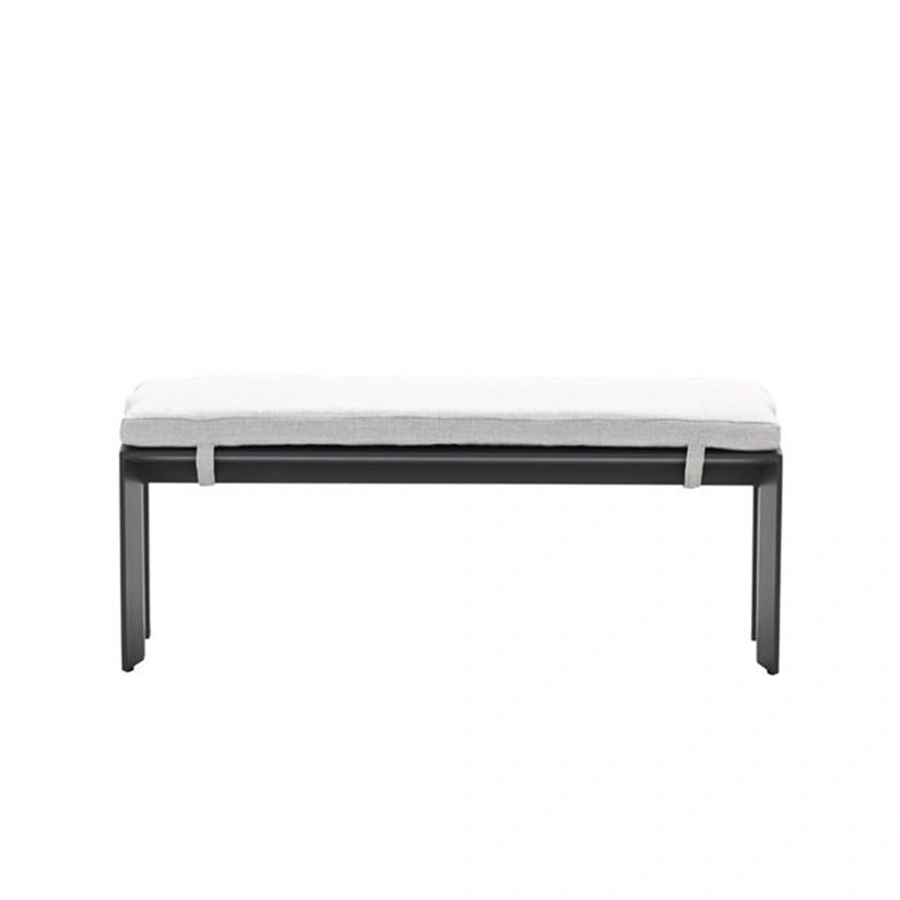 Garden Impressions Levanto Dining Tuinbank - Carbon Black - afbeelding 2