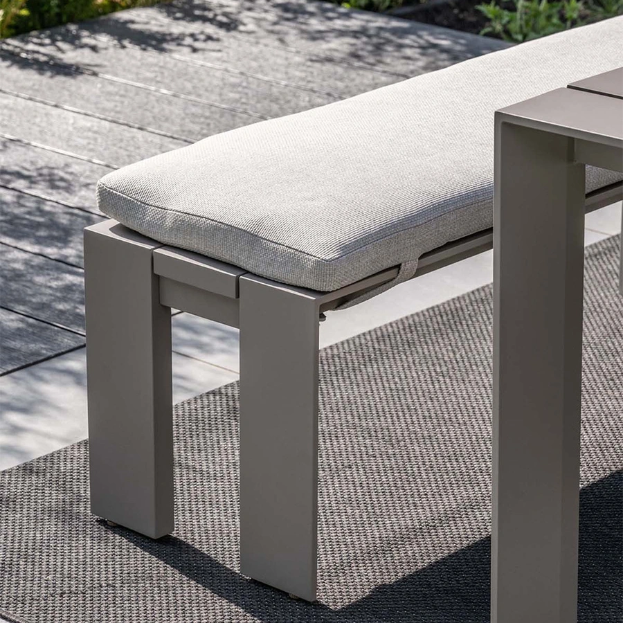 Garden Impressions Levanto Dining Tuinbank - Taupe - afbeelding 5