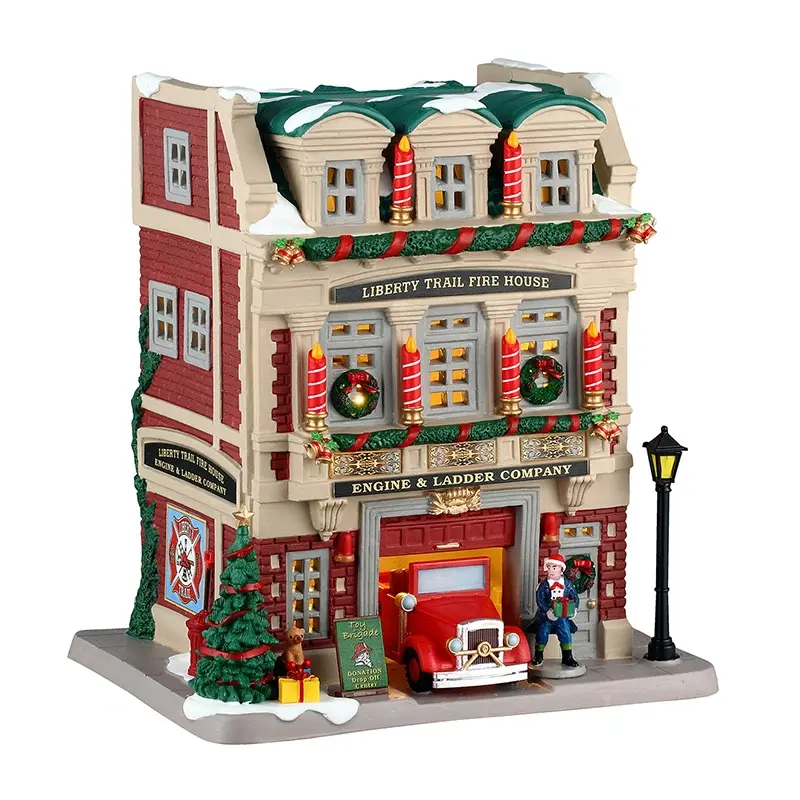 Lemax Liberty Trail Fire House