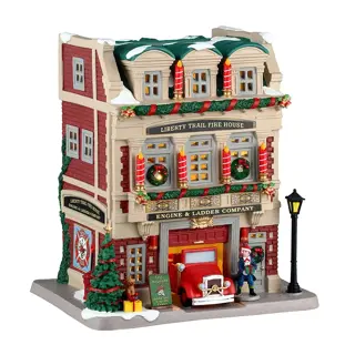 Lemax Liberty Trail Fire House