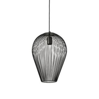 Light & Living Hanglamp Abby Ø31x40 - Zwart