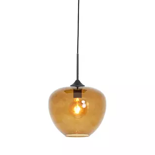 Light & Living Hanglamp Mayson Bruin - Ø30x25 cm - afbeelding 1