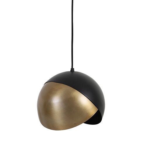 Light & Living Hanglamp Namco Ø25x21 - Brons-Zwart