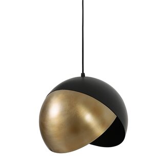 Light & Living Hanglamp Namco Ø30x25,5 - Brons-Zwart