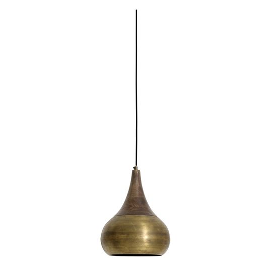 Light & Living Hanglamp Saida Ø28x35 - Brons