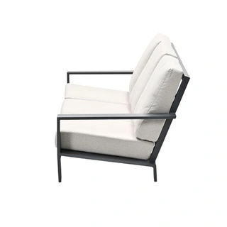 Garden Impressions Lincoln 3-zits Loungebank - Carbon Black - afbeelding 3