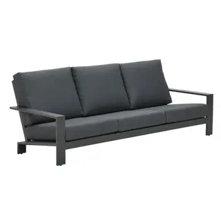 Garden Impressions Lincoln 3-zits Loungebank - Reflex Black | De Boet