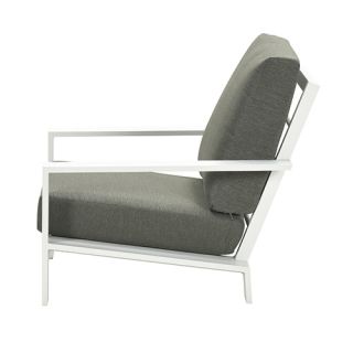 Garden Impressions Lincoln Lounge Fauteuil - Wit Mosgroen - afbeelding 2