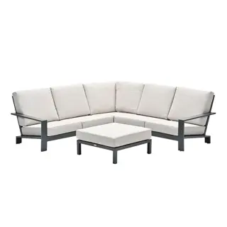 Lincoln Hoek Loungeset - Desert Sand | De Boet