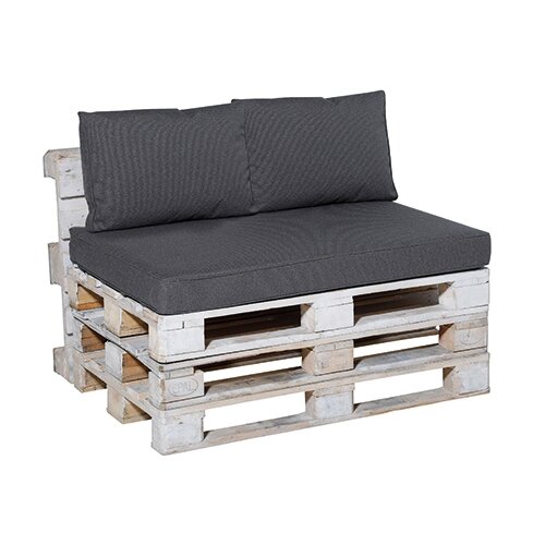 Madison Loungekussen 120x80 - Outdoor Manchester Grey - afbeelding 4