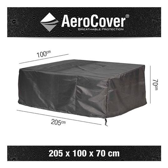 AeroCover Loungebank beschermhoes 205x100x70 - Antraciet - afbeelding 3