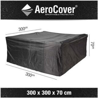AeroCover Loungeset beschermhoes 300x300x70 - Antraciet - afbeelding 2