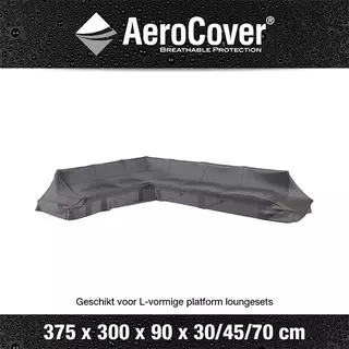 AeroCover Loungesethoes Platform Links 375x300x90x30/45/70 cm - afbeelding 2