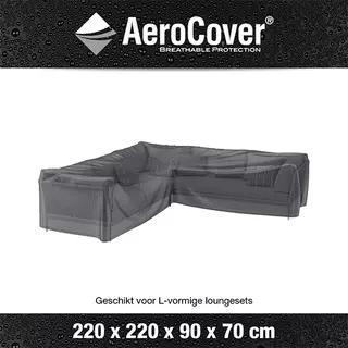 AeroCover Loungesethoes hoekset 220x220x90x70 cm - afbeelding 2