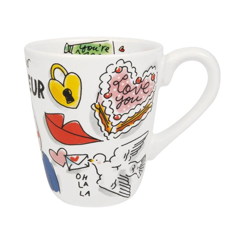 Blond Amsterdam Love Capuccio Mok Monsieur - 0,35 L - afbeelding 1