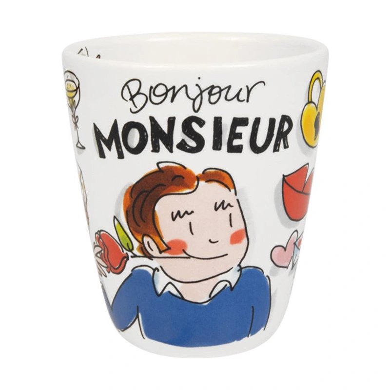 Blond Amsterdam Love Capuccio Mok Monsieur - 0,35 L - afbeelding 3