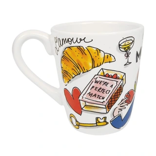 Blond Amsterdam Love Capuccio Mok Monsieur - 0,35 L - afbeelding 4