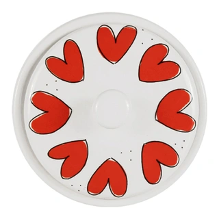 Blond Amsterdam Love Voorraadpot Hartjes - 17 cm - afbeelding 2