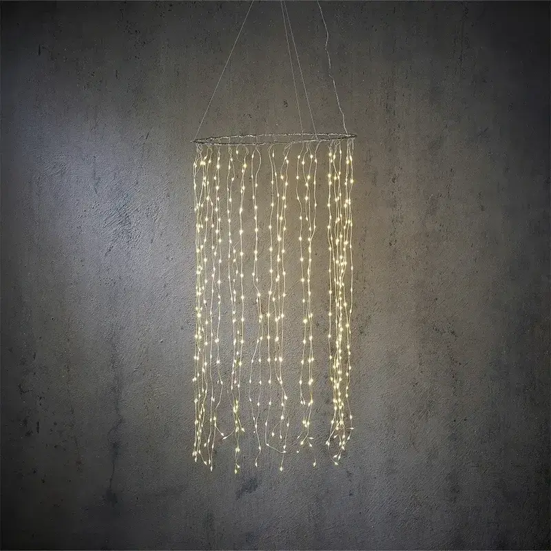 Luca Lighting Kroonluchter Zilver Klassiek Wit - 480 LED's