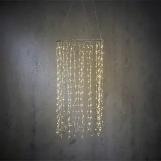 Luca Lighting Kroonluchter Zilver Klassiek Wit - 480 LED's