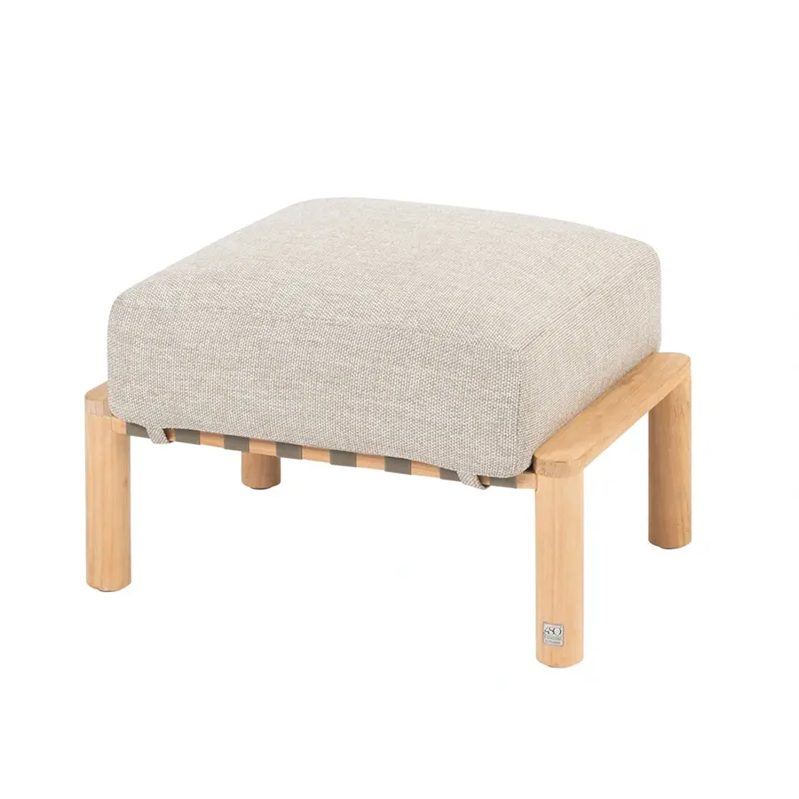 4 Seasons Outdoor Lucas Voetenbank Teak - afbeelding 1