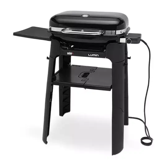 Weber Lumin Black met Stand - afbeelding 1