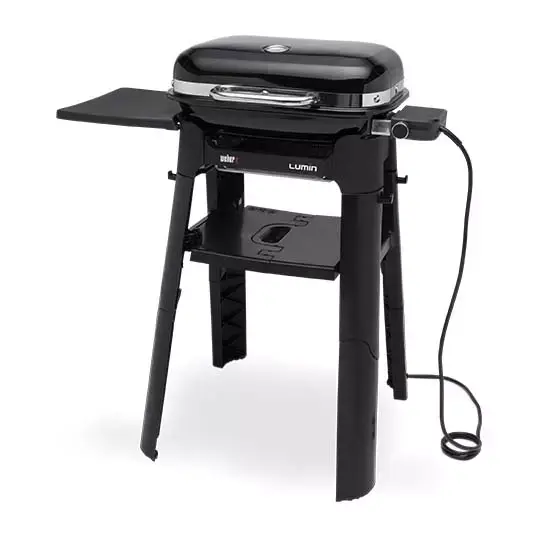 Weber Lumin Black Compact met Stand - afbeelding 1