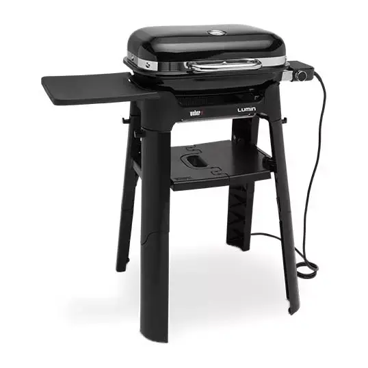 Weber Lumin Black Compact met Stand - afbeelding 3