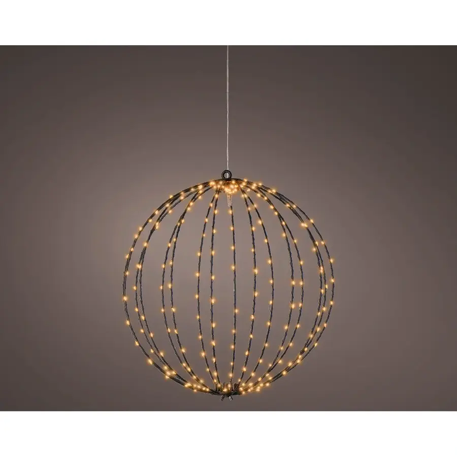 Lumineo Micro LED Bol 240 Lampjes Flash - Ø38 cm