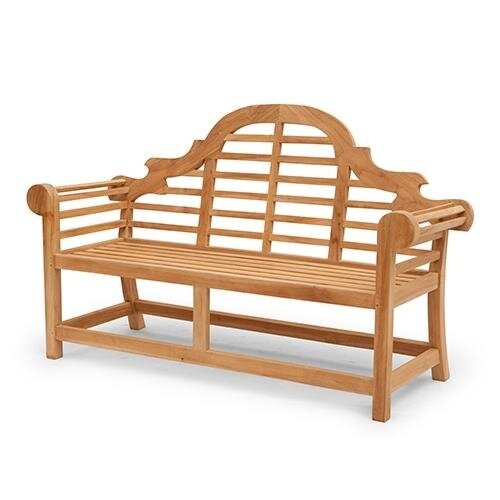 Buitengewoon Boet Lutyens 4-zits tuinbank Teak - 195 cm - afbeelding 3