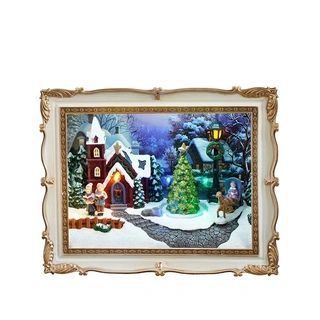 Luville Christmas Fotolijst LED - Winter Scenery