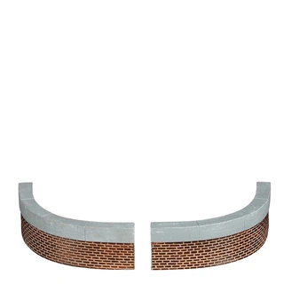 Luville Curved Wall Small - 2 st.