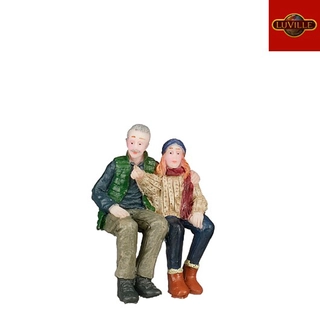 Luville Grandpa and child sitting