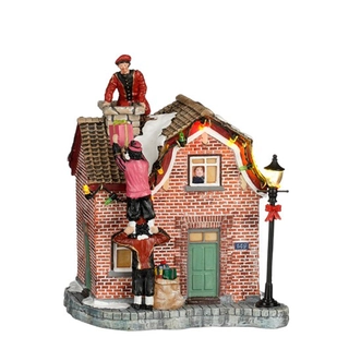 Luville Pieten beklimmen huis