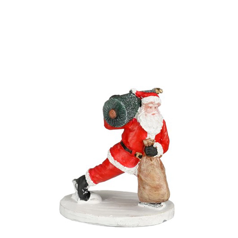 Luville Santa on ice skates