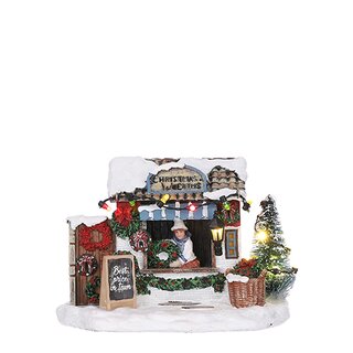 Luville Selling christmas wreaths