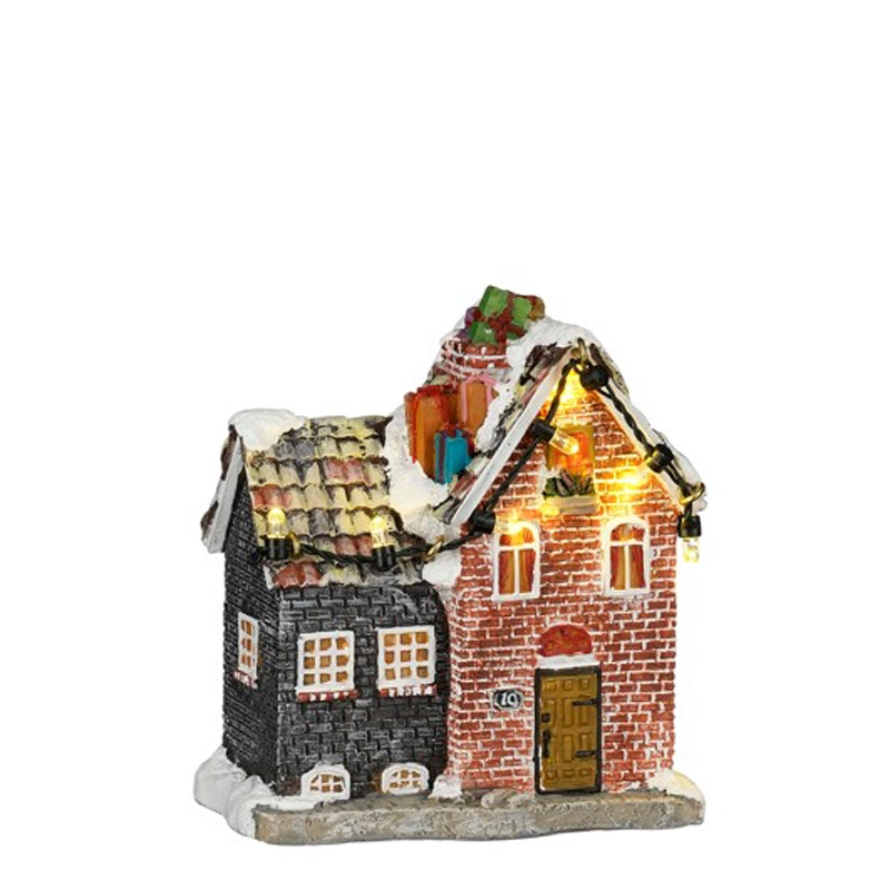 Luville Sinterklaas on roof small