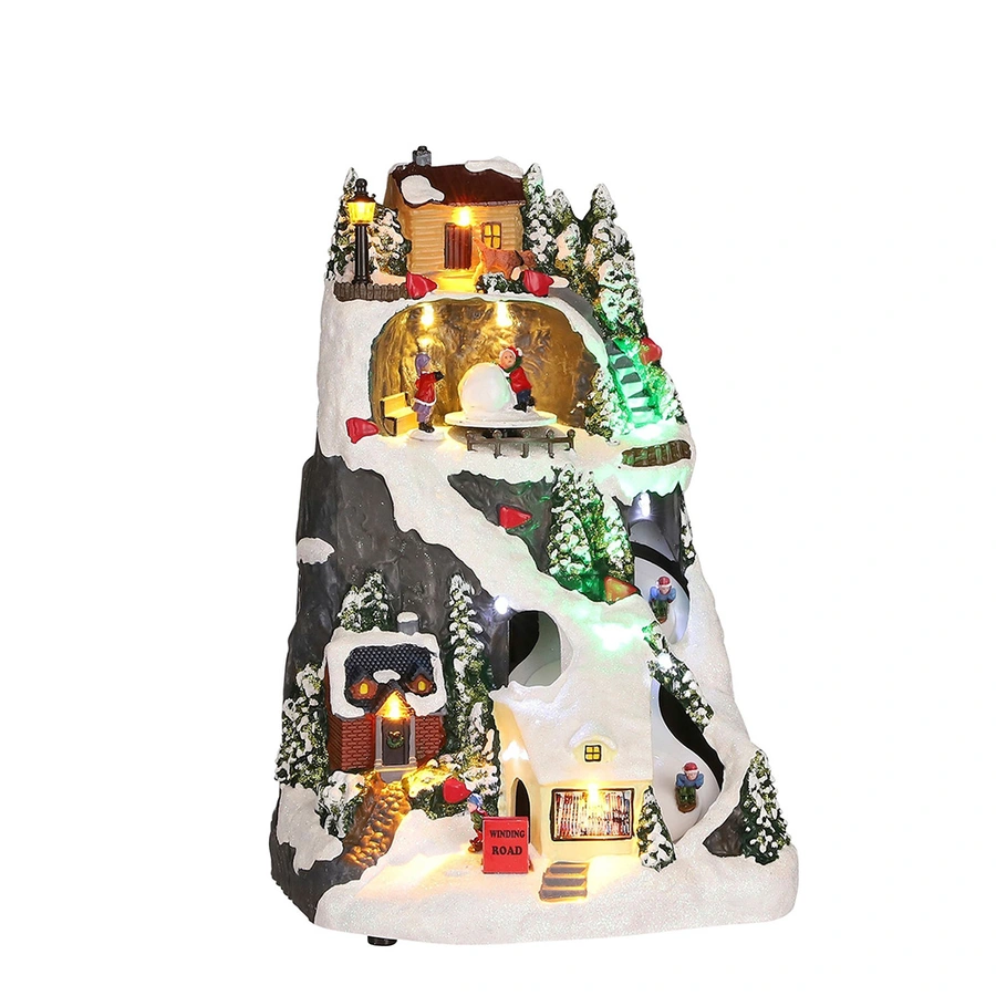 Luville Ski Scenery - 20x18x30 cm