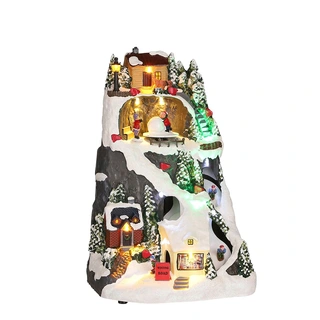 Luville Ski Scenery - 20x18x30 cm