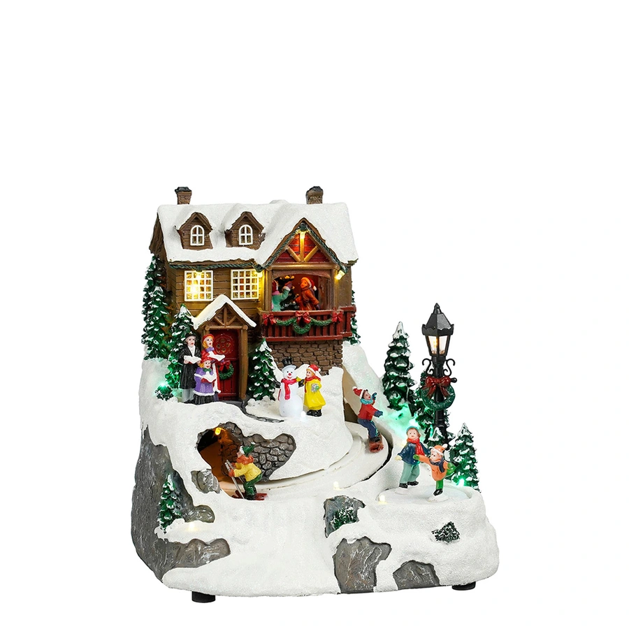 Luville Ski Scenery - 24x23,5x24,5 cm