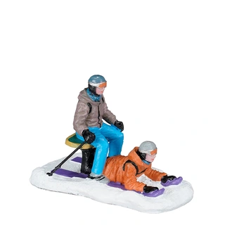 Luville Snowboarder and Skier