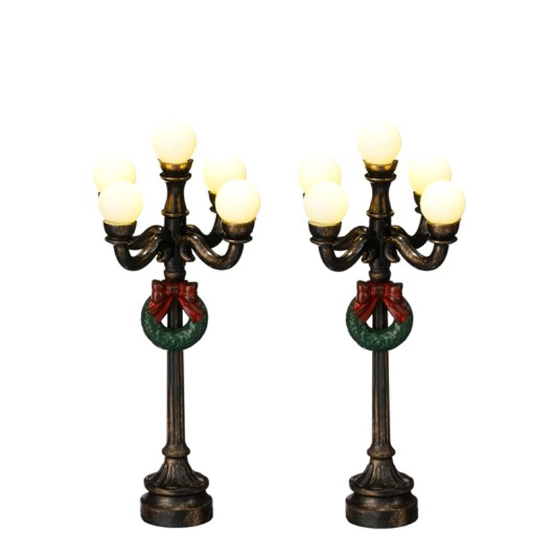 Luville Straatlantaarn rond 2 st.